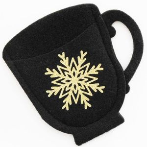 4 Felt Tea Cup Gift Card Holders